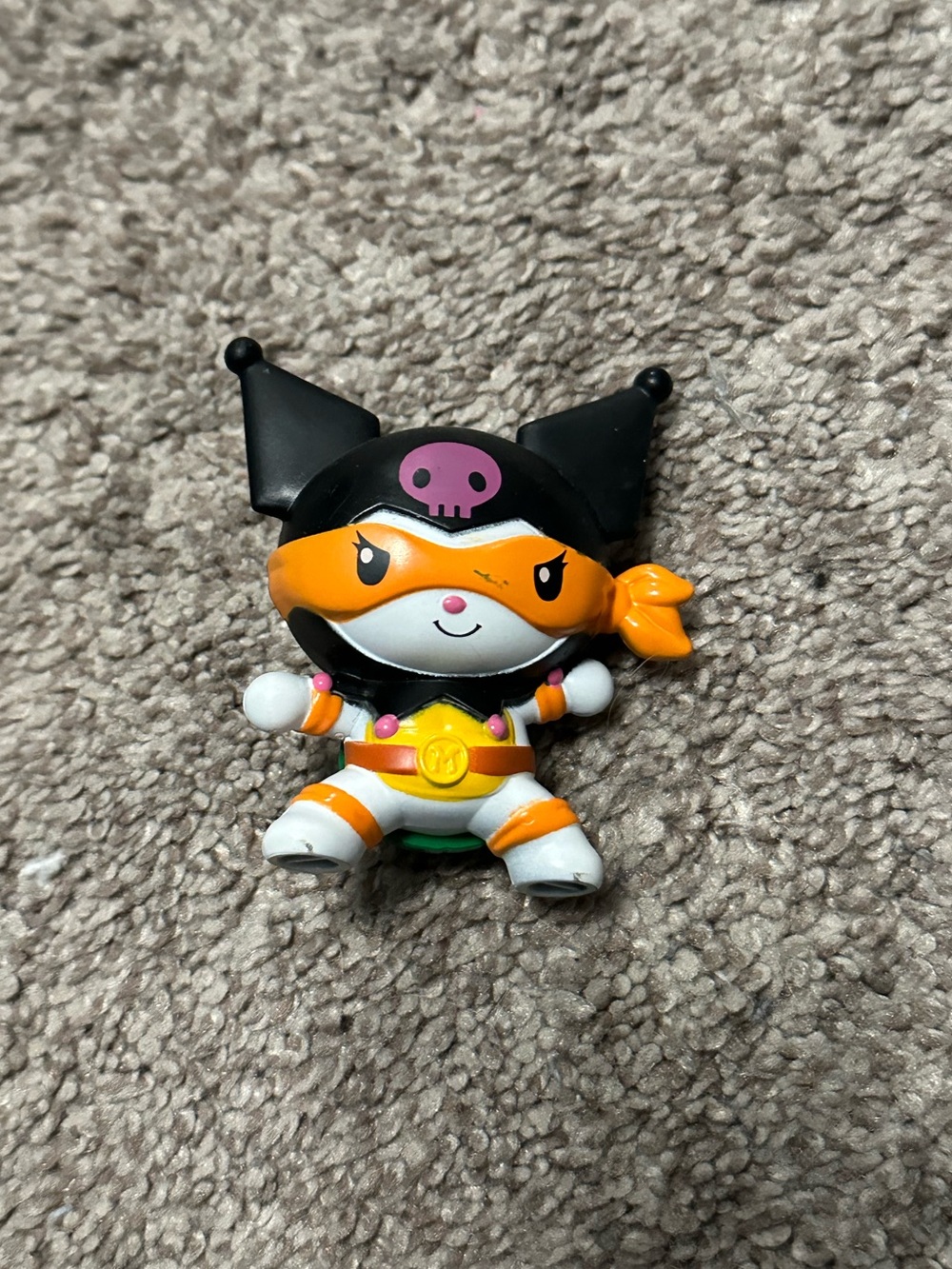 Kuromi Michelangelo Ninja Turtle Toy Figure